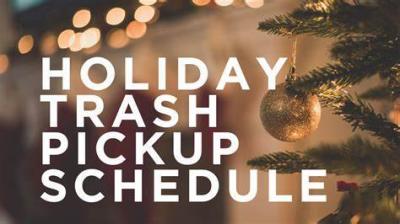 Mooresville & Statesville Holiday Schedule