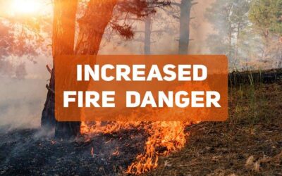 Increased Fire Danger in Iredell County