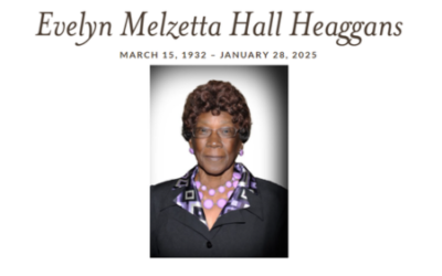 Evelyn Melzetta Hall Heaggans