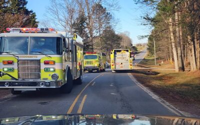 Hiddenite Fire Department Battles Three Fires in Under an Hour