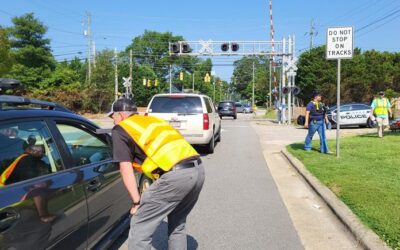 BeRailSafe Partners with Police to Promote Emergency Sign Awareness Day