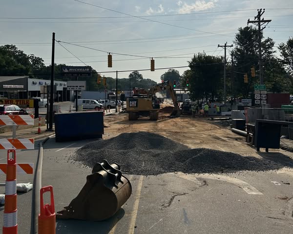 Downtown Statesville Sinkhole Repair Continues as New Completion Date is Set