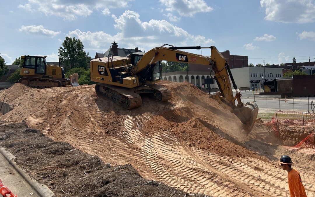 Progress Continues on Statesville Police Department Expansion and Parking Deck