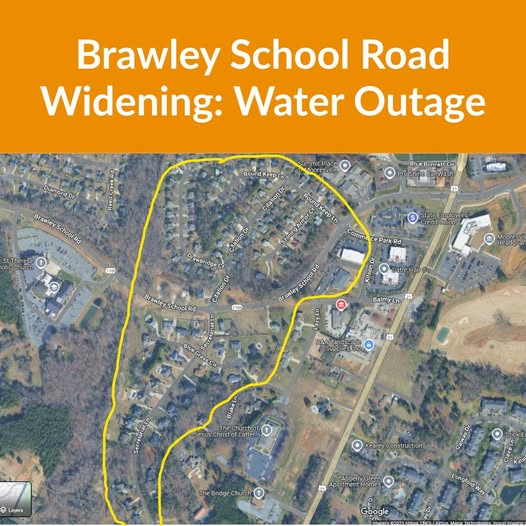Planned Overnight Water Outage Scheduled for Churchill Estates and Windsor Woods Neighborhoods
