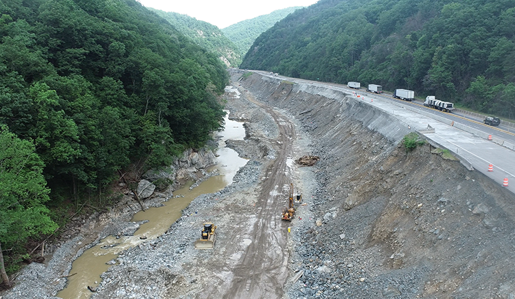 NCDOT Receives Permits to Begin Rock Removal for I-40