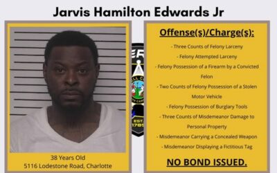 Larceny Suspect Arrested at A&A Auto Sales in Iredell County