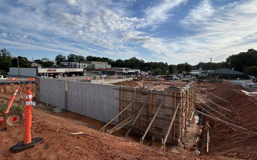 Progress Continues on Statesville Police Department Expansion and Parking Deck