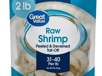 FDA Issues Advisory on Great Value Frozen Shrimp Sold at Walmart