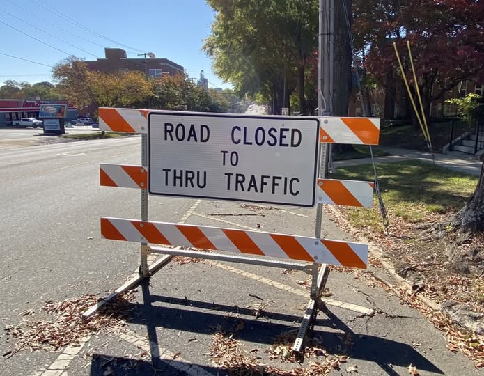 Brookdale Drive Closure Monday Near Iredell Memorial Hospital in Statesville