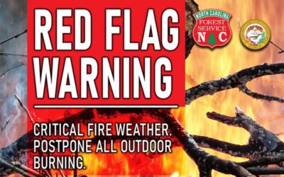 Red Flag Warning Issued Across North Carolina Counties