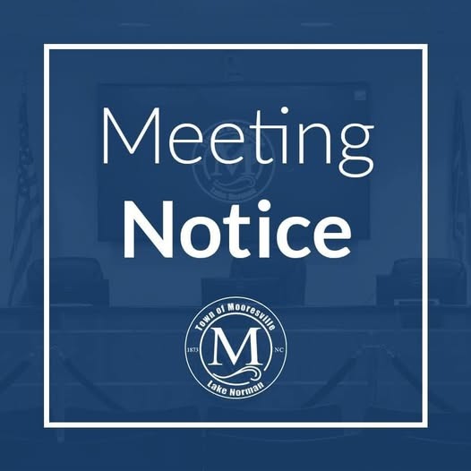 Mooresville Board of Commissioners Schedules Special Called Meeting for Nov. 24