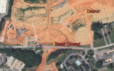 Updated Detour Implemented for Rinehardt Road Closure in Mooresville