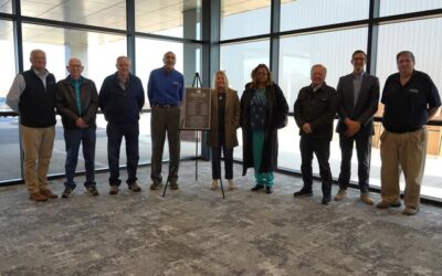 Statesville Airport Unveils Terminal Plaque