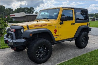 Police Seek Stolen Jeep